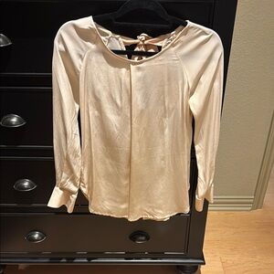 Elegant Beige Women's Top